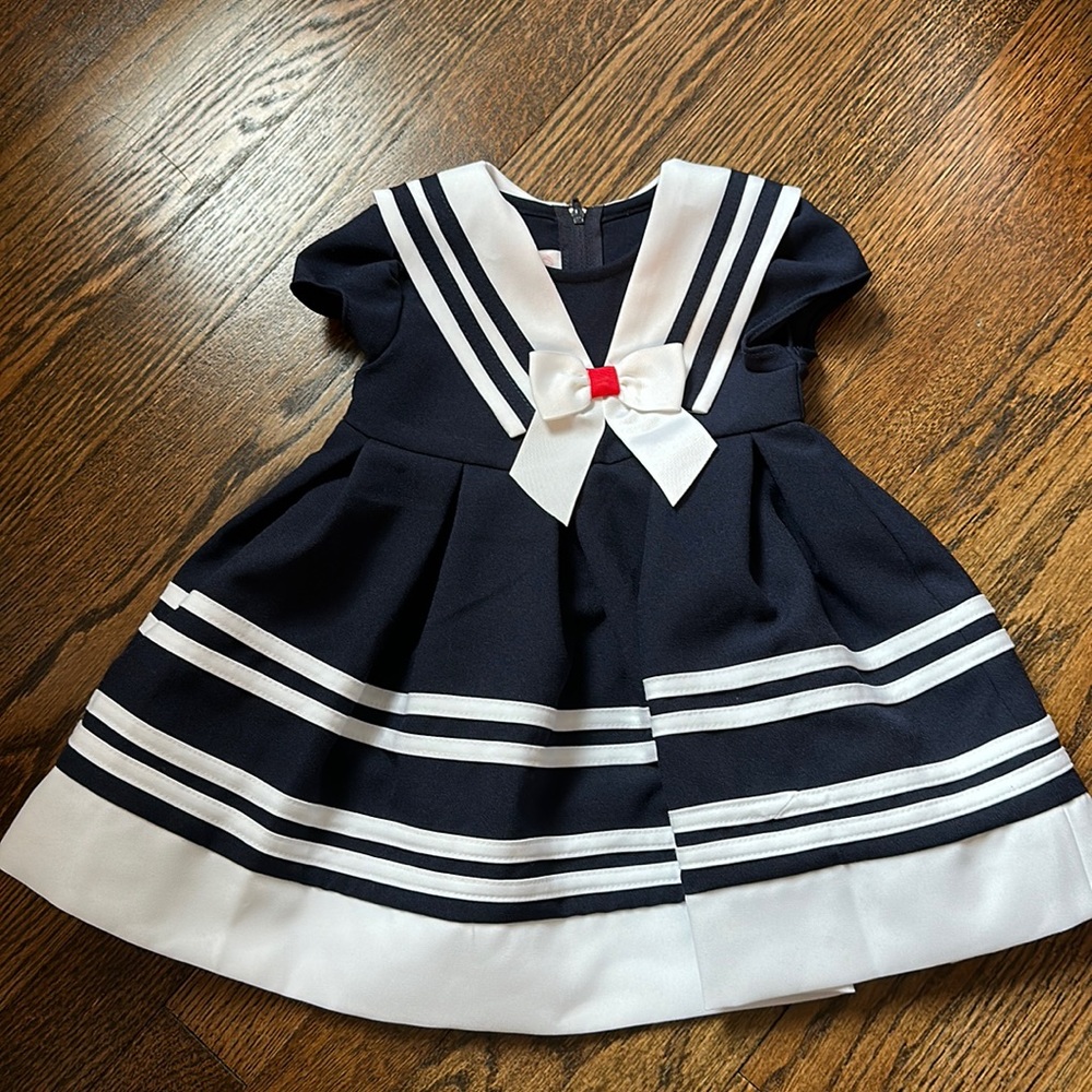 Sailor Dress - size 12 months